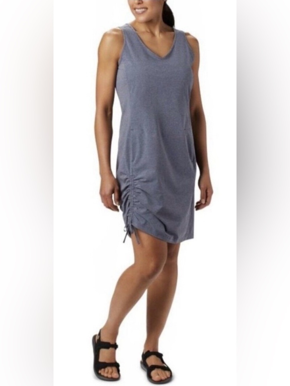 Columbia Dress Womens Medium Nocturnal Heather Anytime Casual III NWT